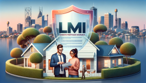 Lenders mortgage insurance stock image