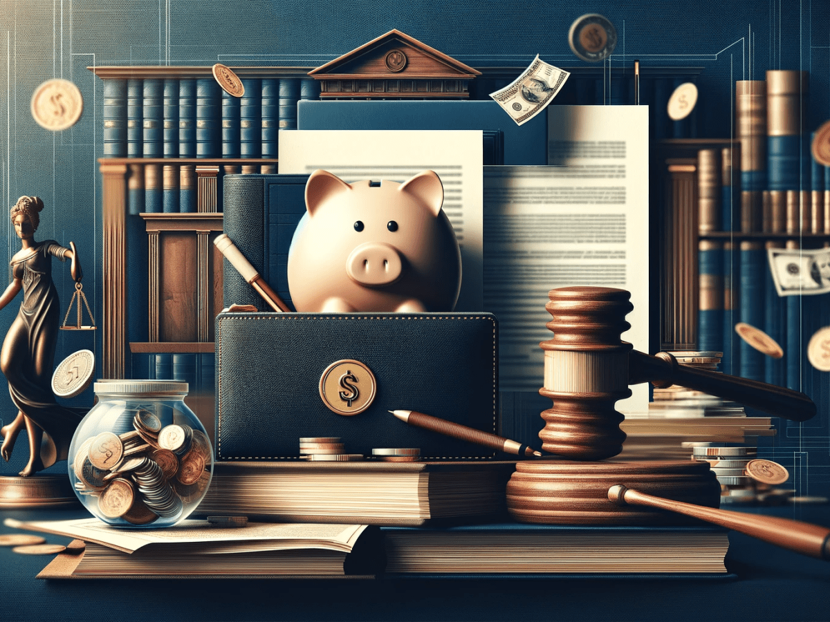 What are disbursements in legal fees for property?